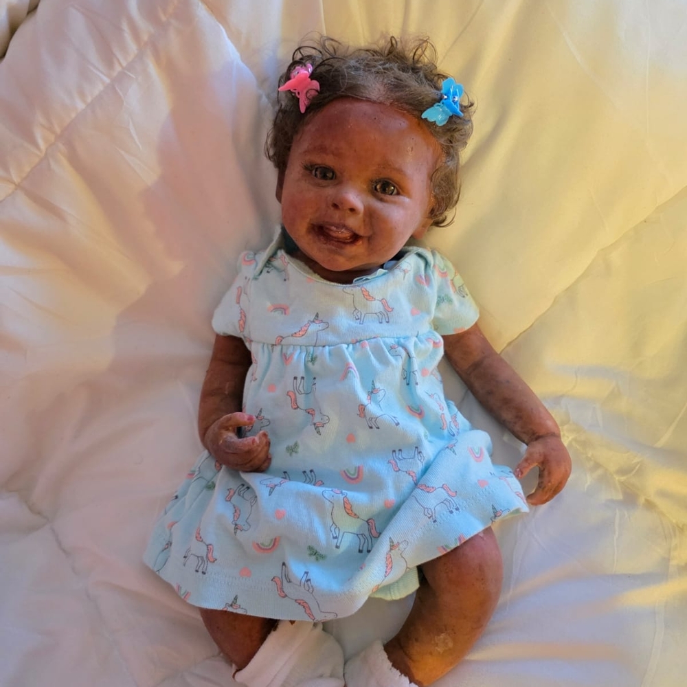 Full Body Silicone Reborn Ethnic Biracial Baby